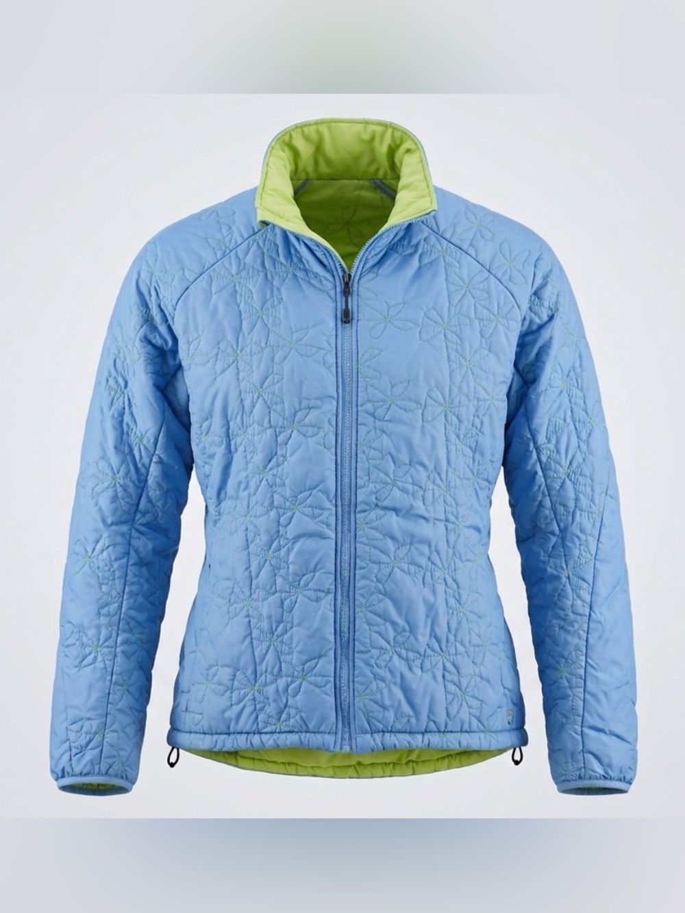Timberland ‘06 gorpcore reversible flower quilted jacket Swiss Riri zipper large